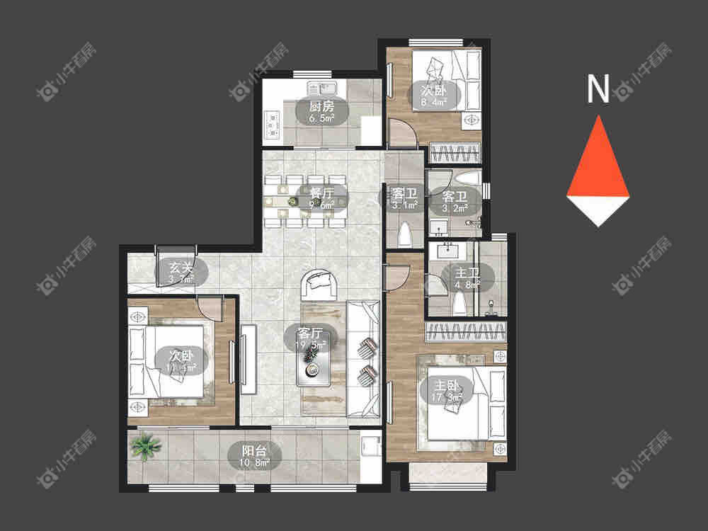 常州新城公馆荣域在租房源_小牛看房