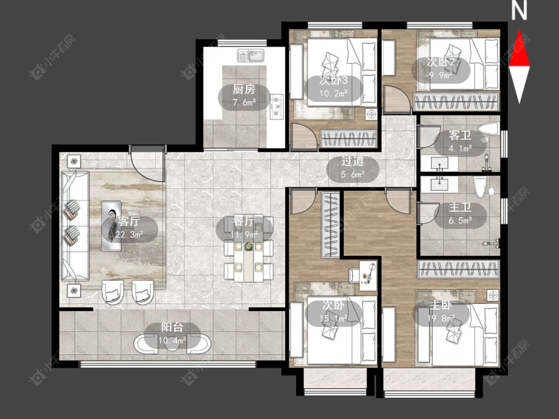 常州中海云樾里在售二手房源_小牛看房