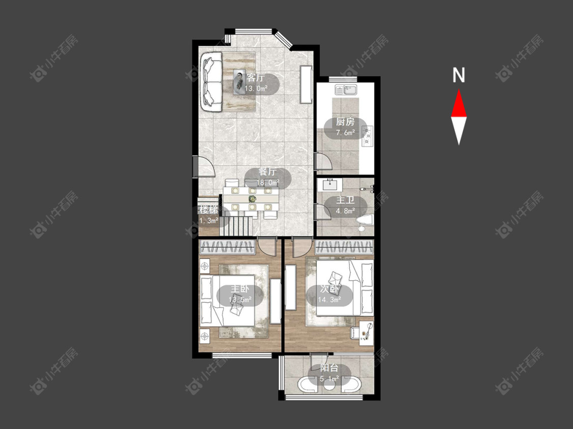 友谊家苑房源户型图 常州友谊家苑在售二手房源户型图_小牛看房