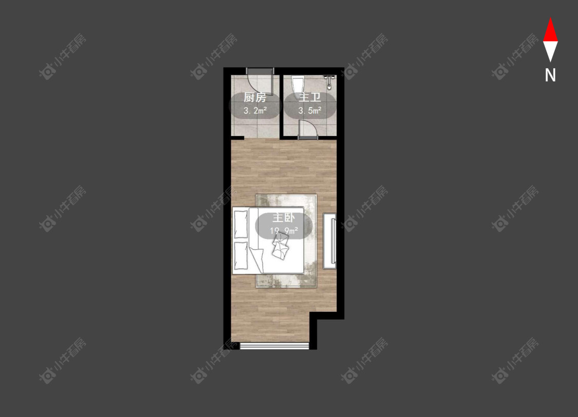 常州九洲新世界广场在售二手房源户型图_小牛看房