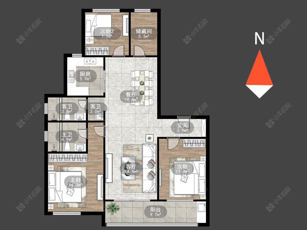 常州万科城在售二手房_小牛看房