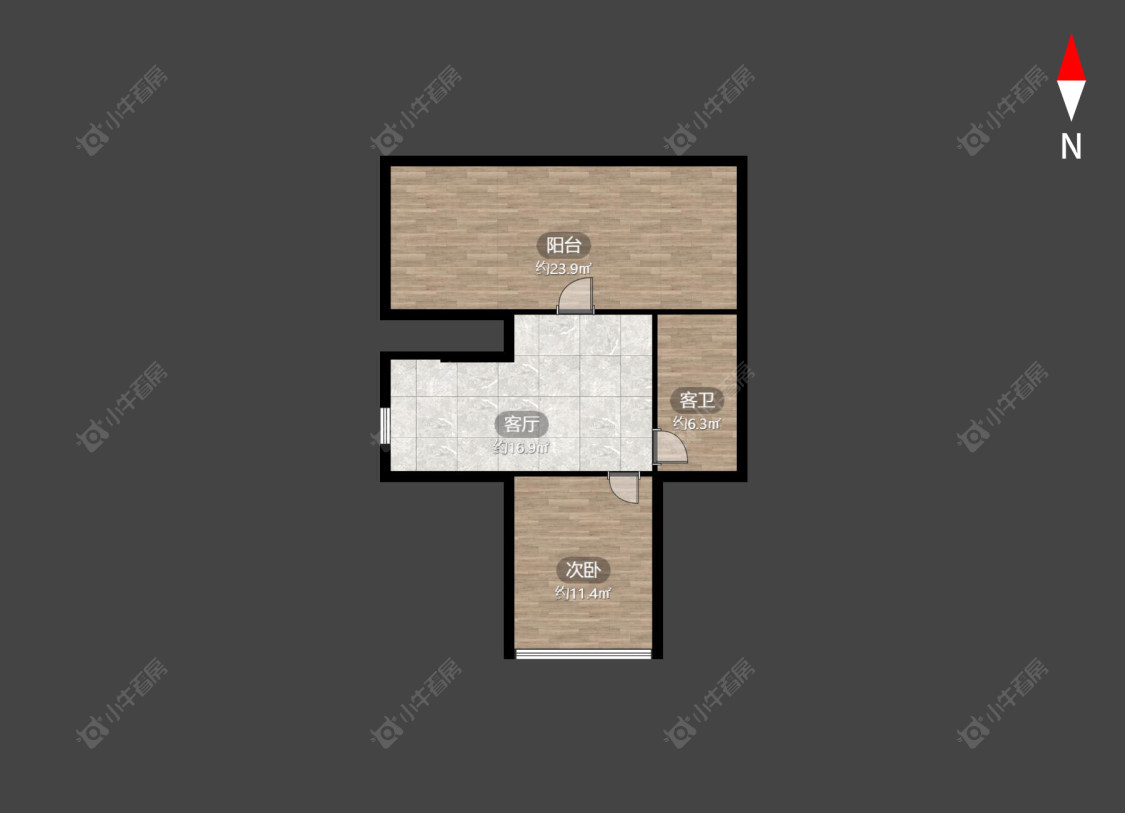 常州浦北新村在售二手房房源户型图_小牛看房