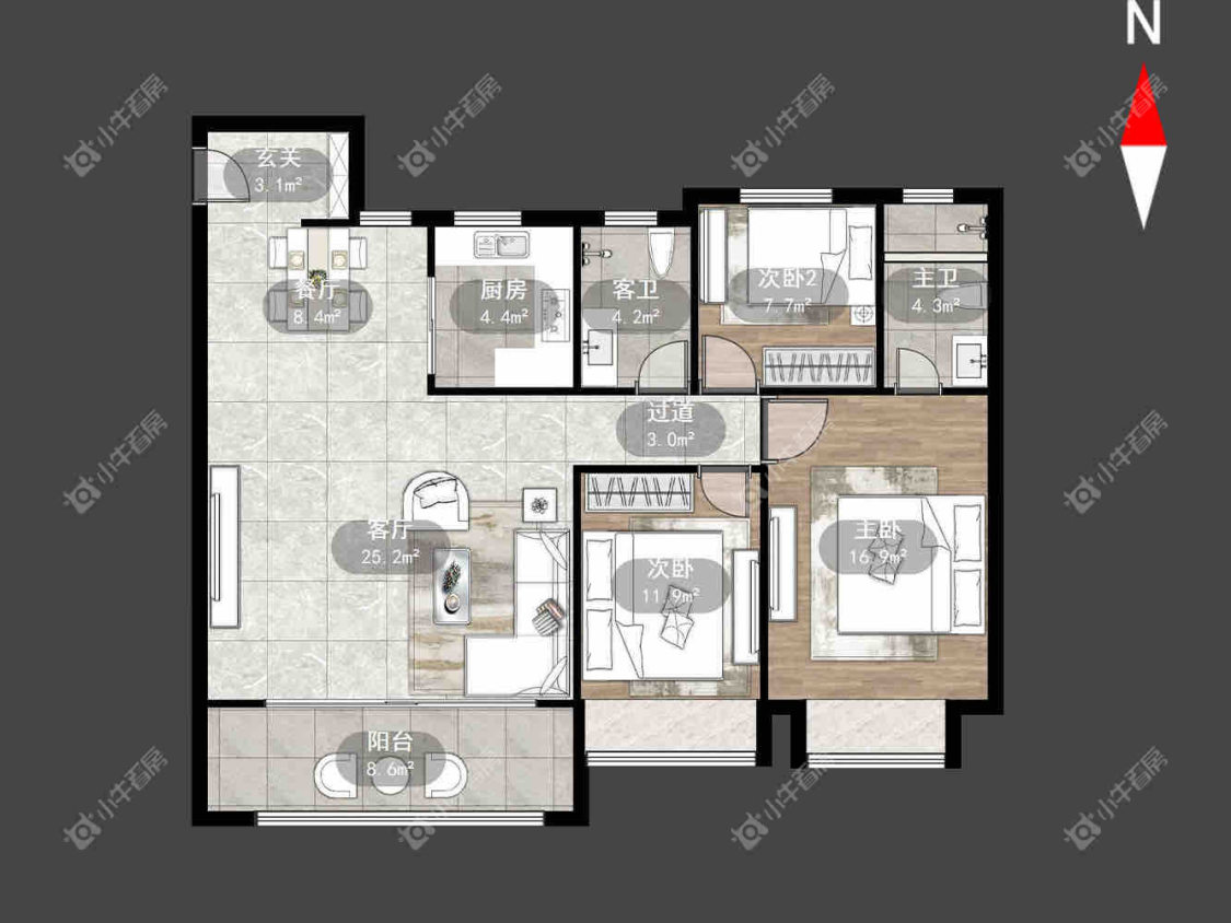 常州中海云樾里在租房源_小牛看房
