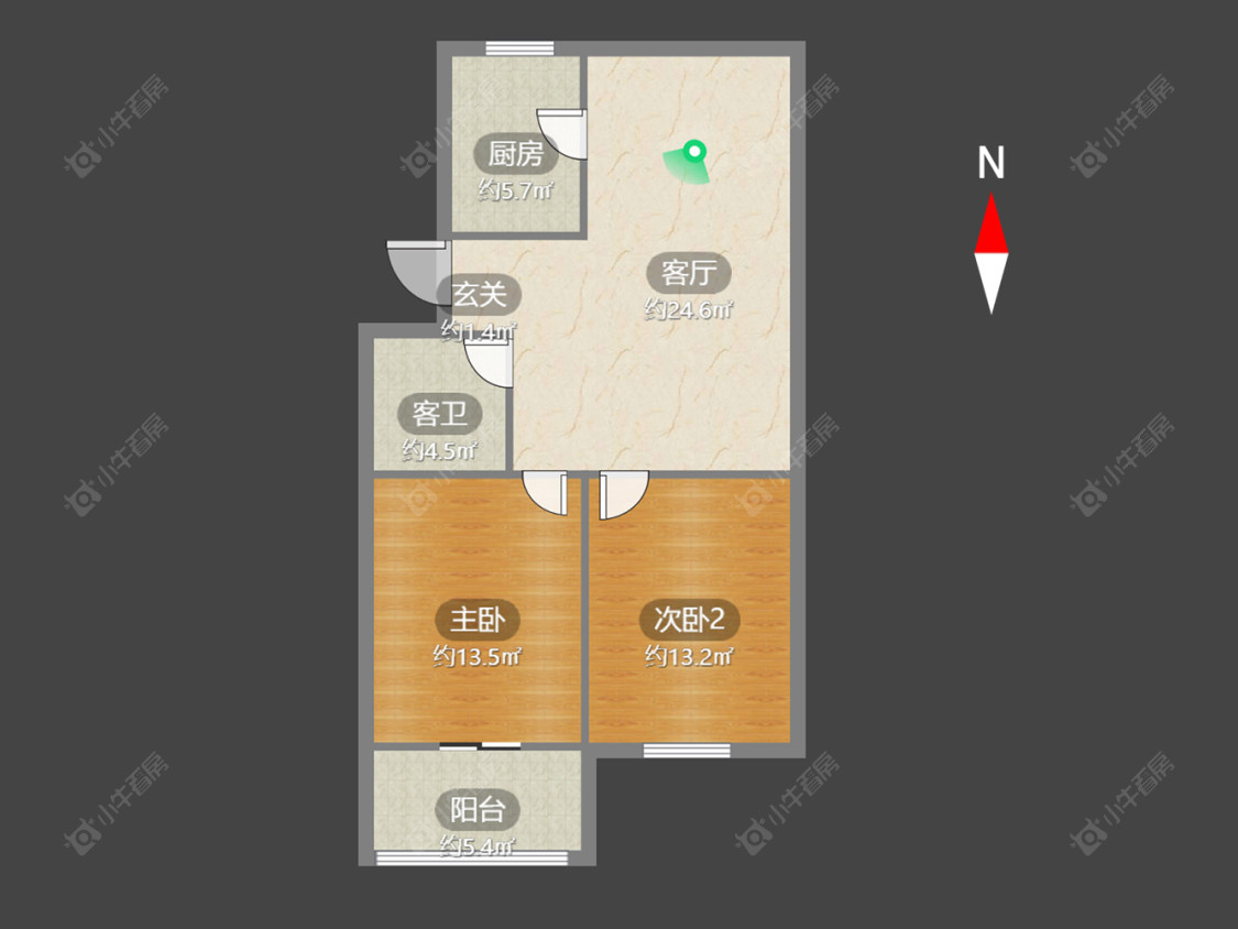 常州银苑小区在售二手房源户型图_小牛看房