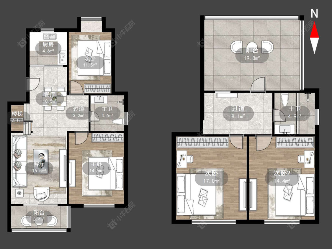 星鑫家园二期房源户型图 常州星鑫家园二期在售二手房源户型图_小牛看房