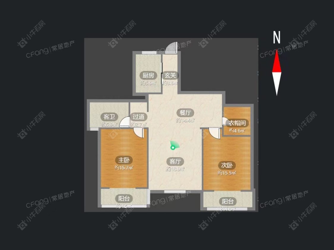 常州铭筑高第租房_铭筑高第3室2厅房源出租
