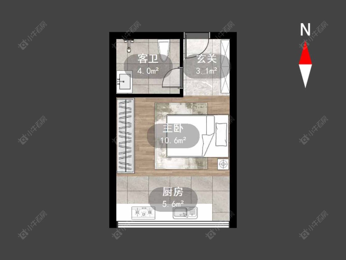 丰乐尚都房源户型图 常州丰乐尚都在售二手房源户型图_小牛看房