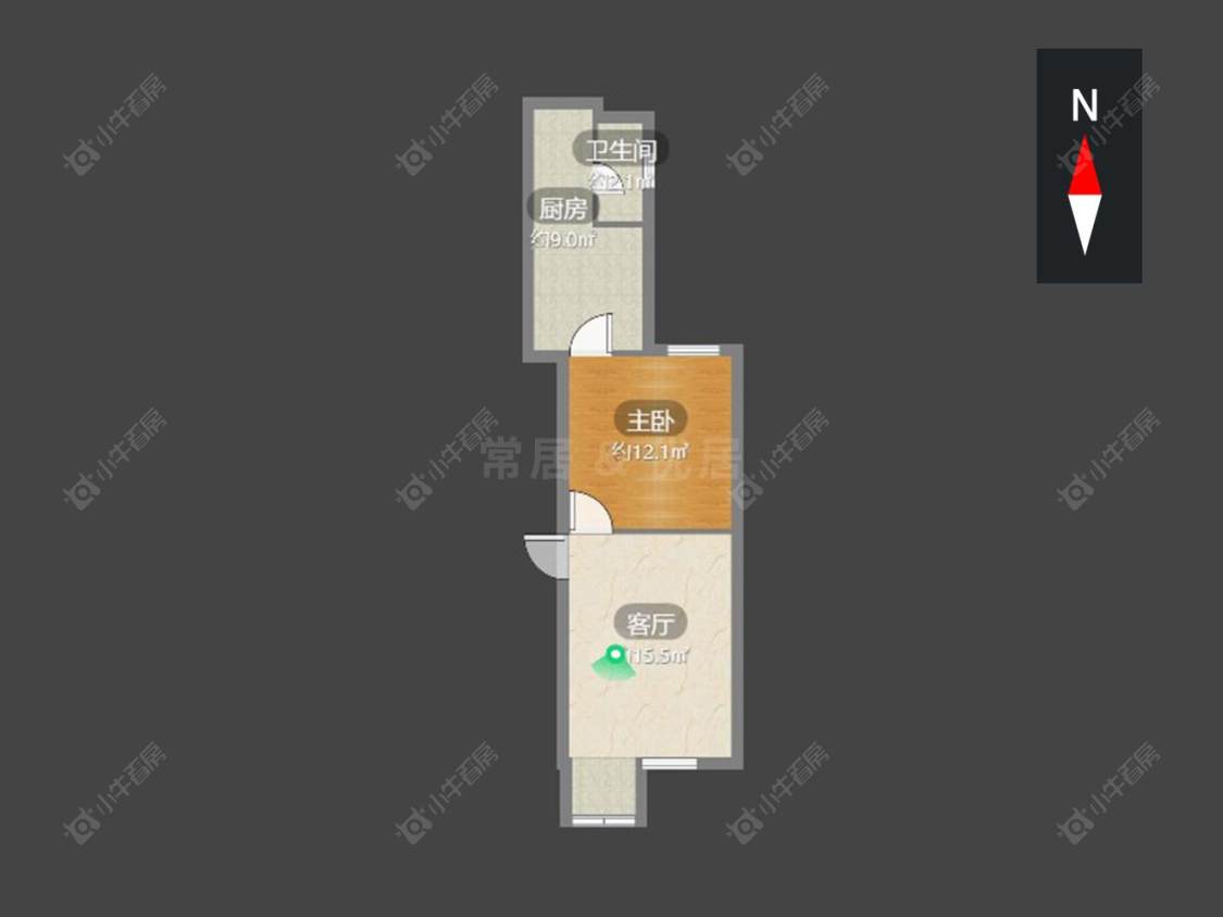 工房北区房源户型图 常州工房北区在售二手房源户型图_小牛看房