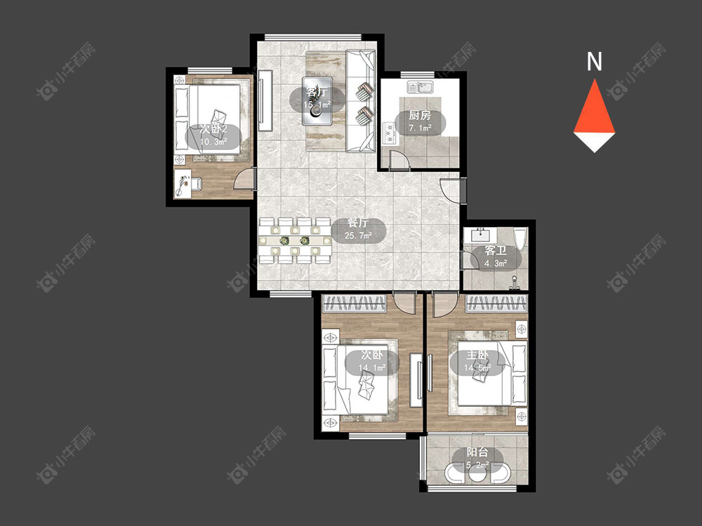 常州中凉花园在售二手房源_小牛看房
