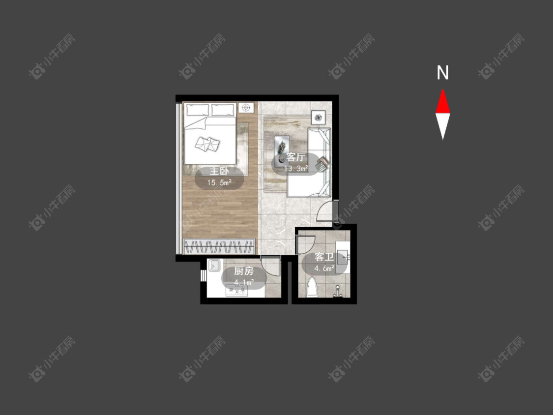 常州怀德名园在售二手房源户型图_小牛看房
