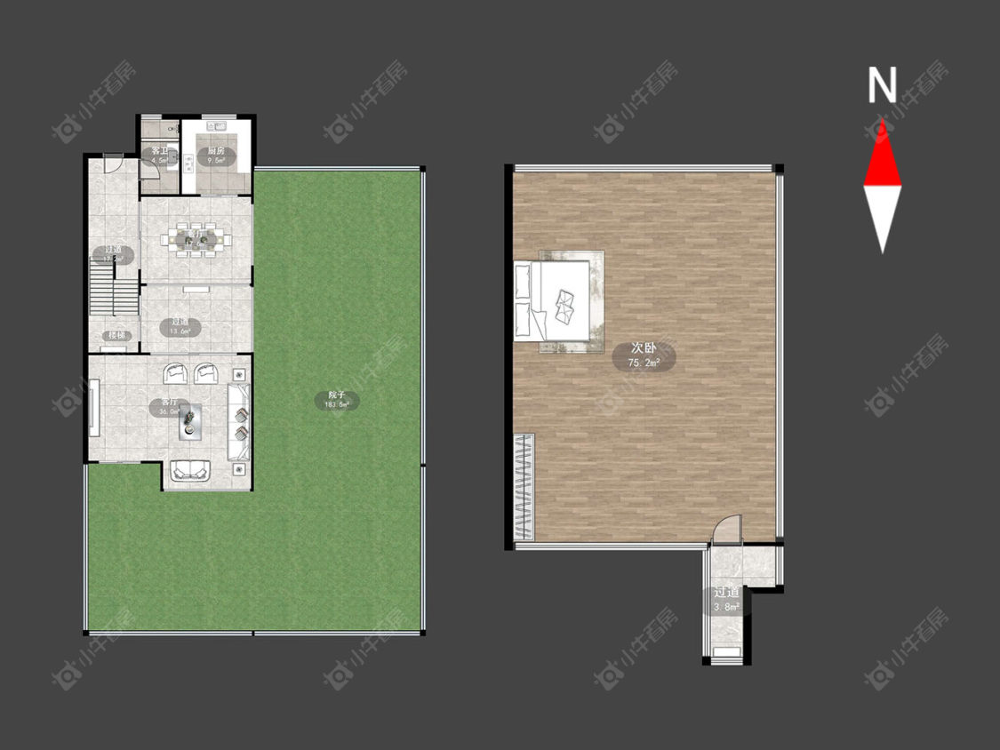 常州中天名园在售二手房源户型图_小牛看房