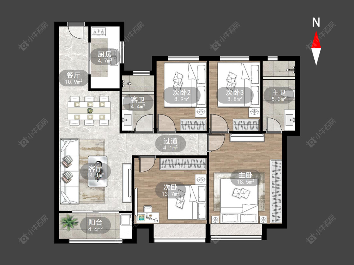 常州文澜国宾在售二手房源_小牛看房