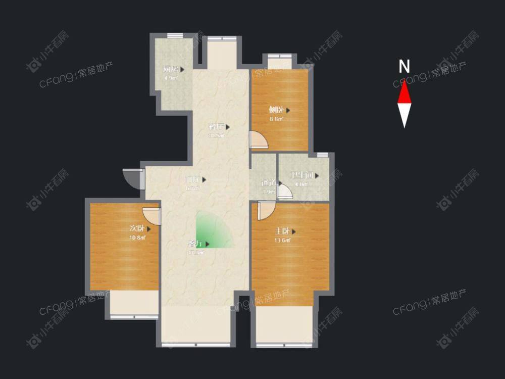 常州腾龙苑西区租房_腾龙苑西区3室2厅房源出租