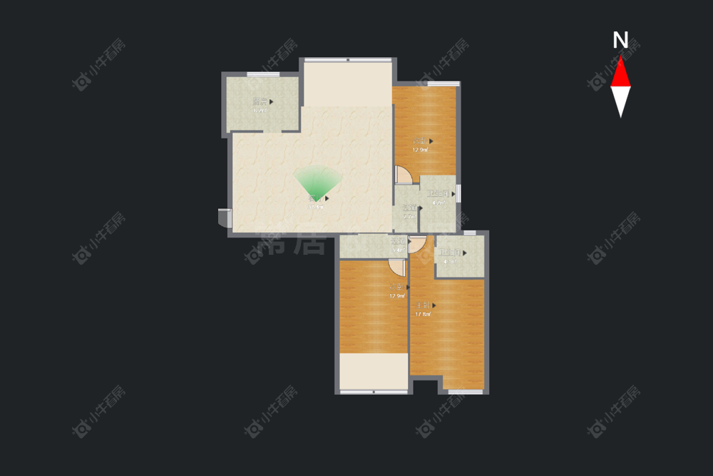 天隽峰房源户型图 常州天隽峰在售二手房源户型图_小牛看房