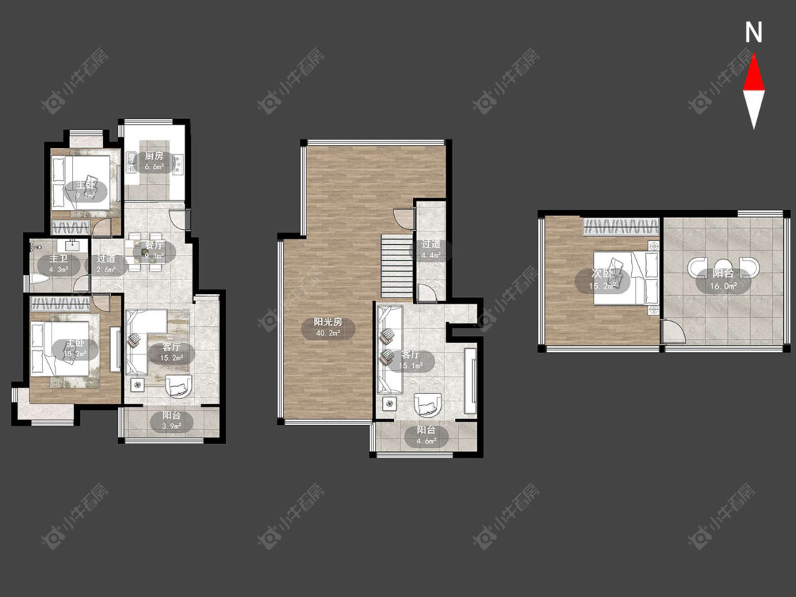 常州梧桐苑东区在售二手房源户型图_小牛看房