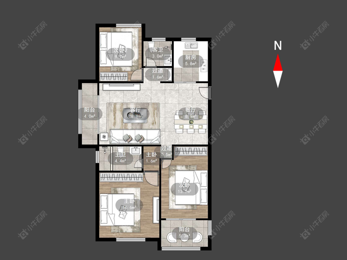 银河湾第一城一期房源户型图 常州银河湾第一城一期在售二手房源户型图_小牛看房
