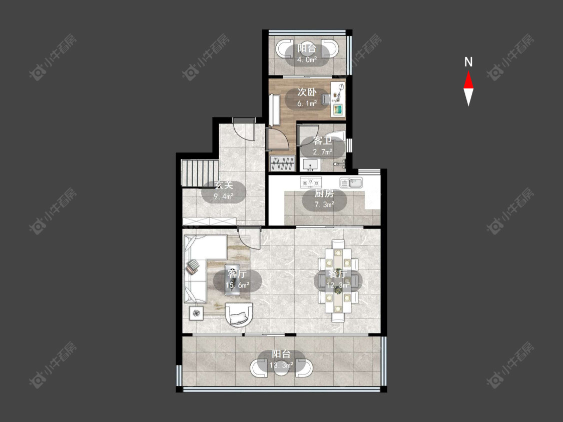 常州栖湖春秋在售二手房源户型图_小牛看房