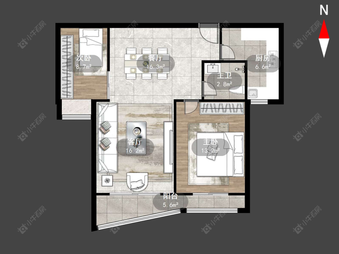 乾盛兰庭房源户型图 常州乾盛兰庭在售二手房源户型图_小牛看房