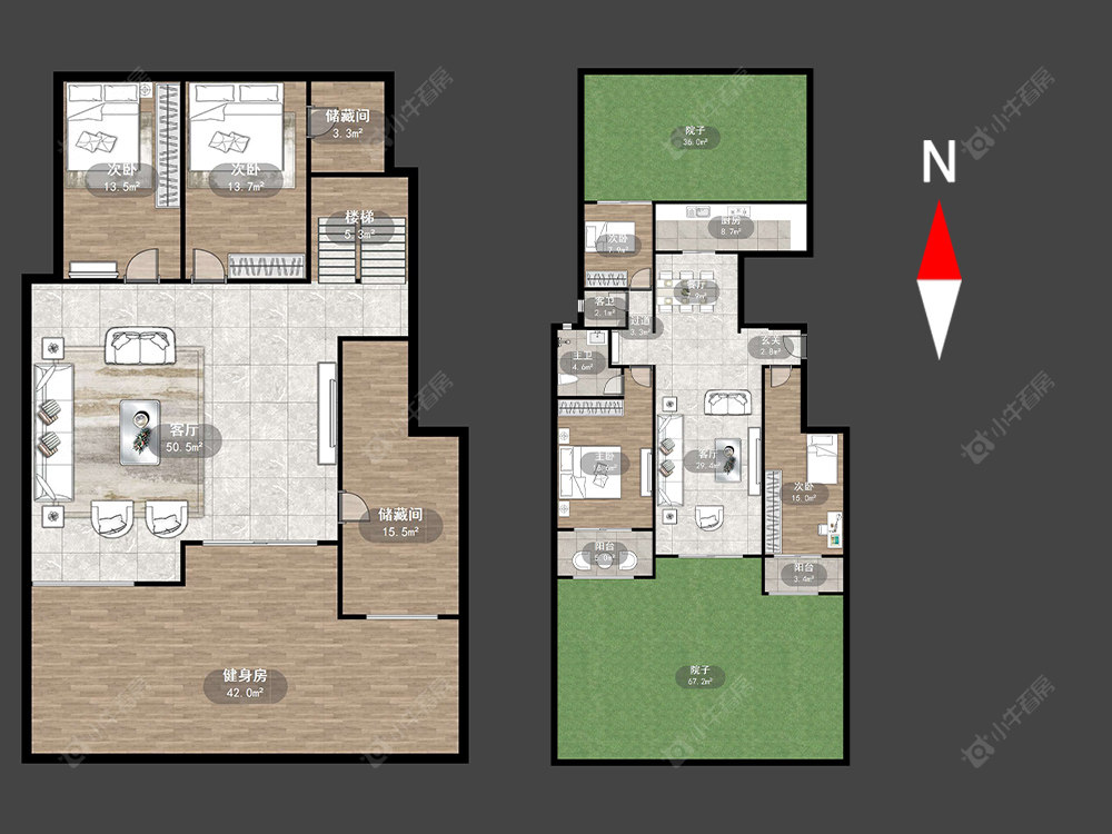 常州万科城在售二手房源户型图_小牛看房