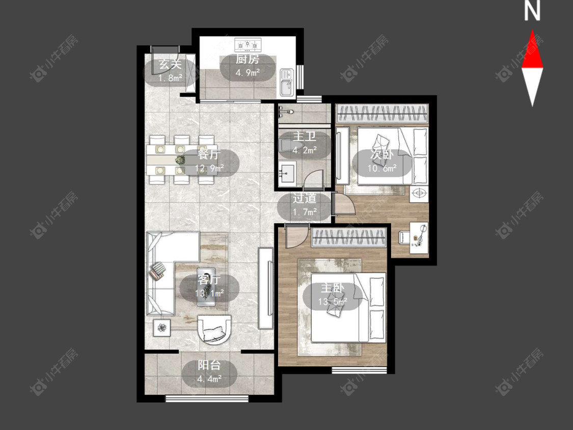 常州龙东花园在售二手房源_小牛看房