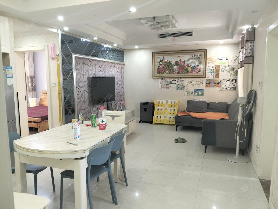 常州港龙紫荆城2室2厅1卫出租房源图片