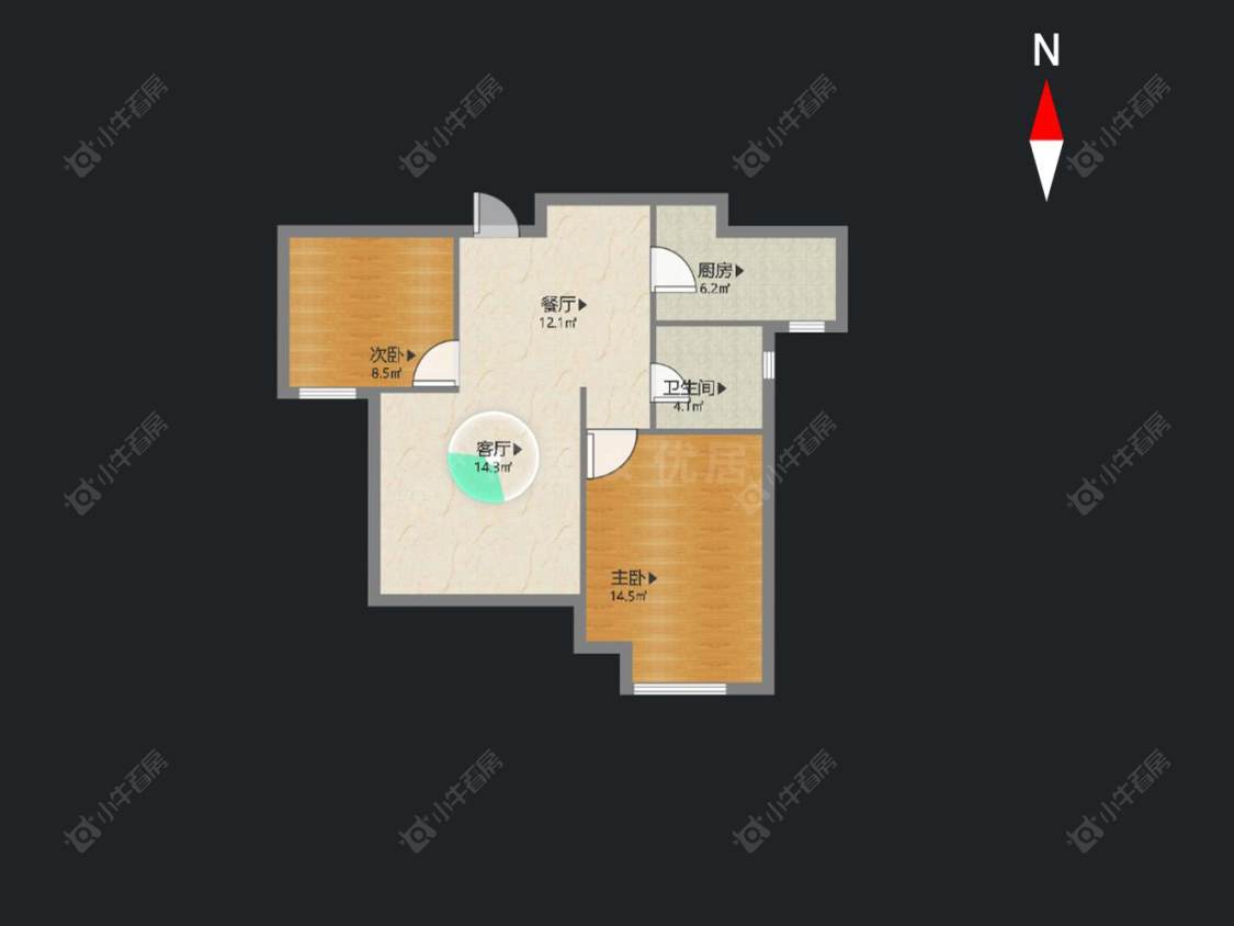 常州香溢紫郡二期在售二手房源户型图_小牛看房