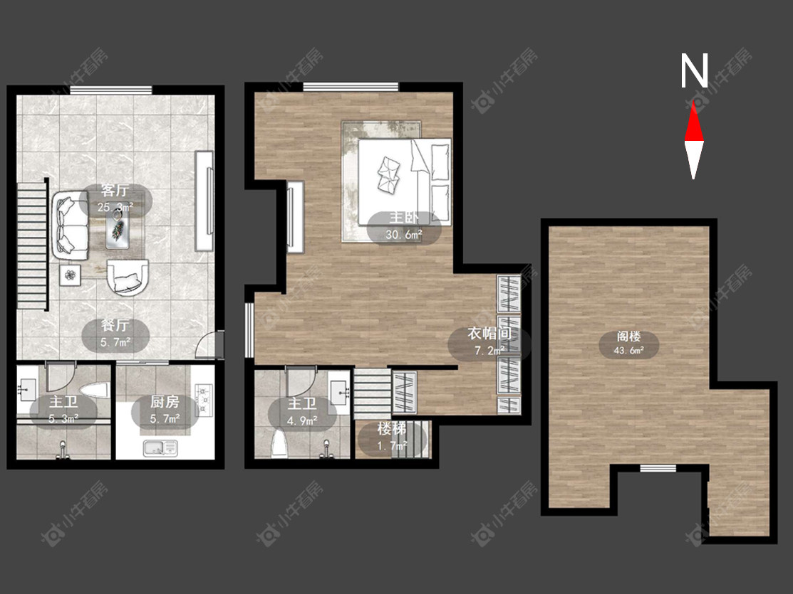 常州银河湾明苑三期在售二手房源户型图_小牛看房