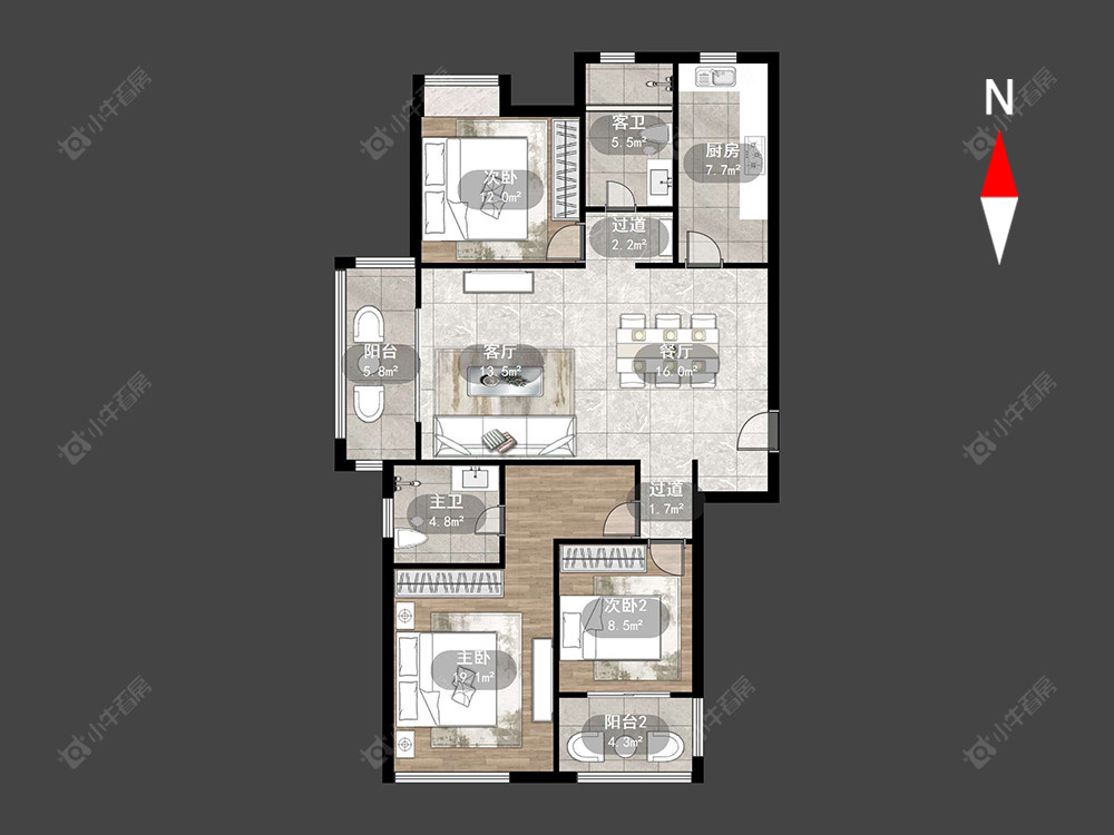 常州新城南都美域在售二手房_小牛看房