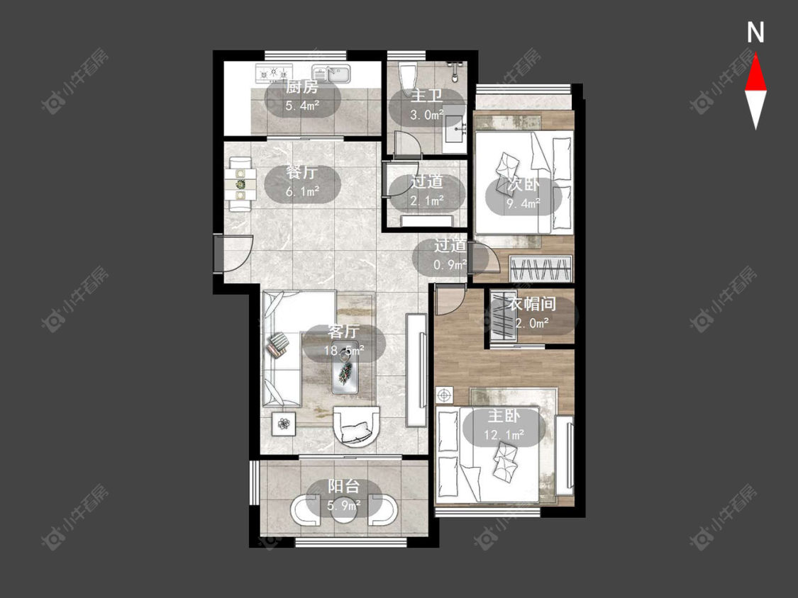 常州雨润城在售二手房_小牛看房