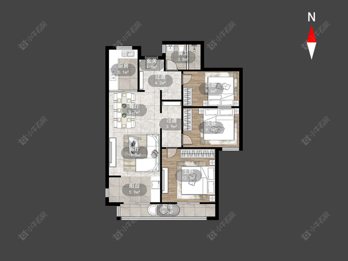 常州阳光龙庭在售二手房源_小牛看房