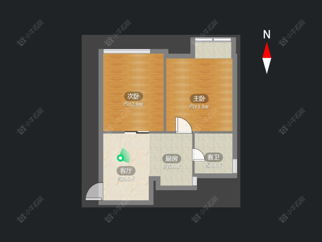 常州天顺御和苑在售二手房源户型图_小牛看房