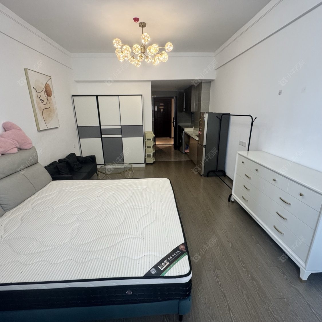 常州美的国宾府悦然寓在租房源室内图_小牛看房