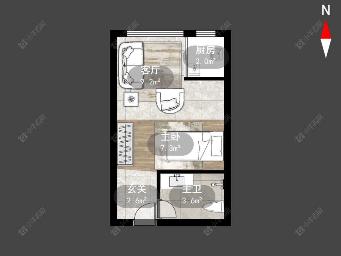 金色新城西区房源户型图 常州金色新城西区在售二手房源户型图_小牛看房