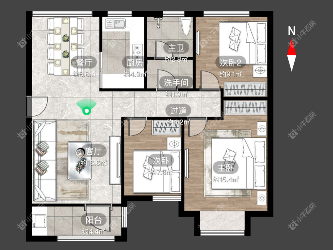常州五洲国际在租房源_小牛看房