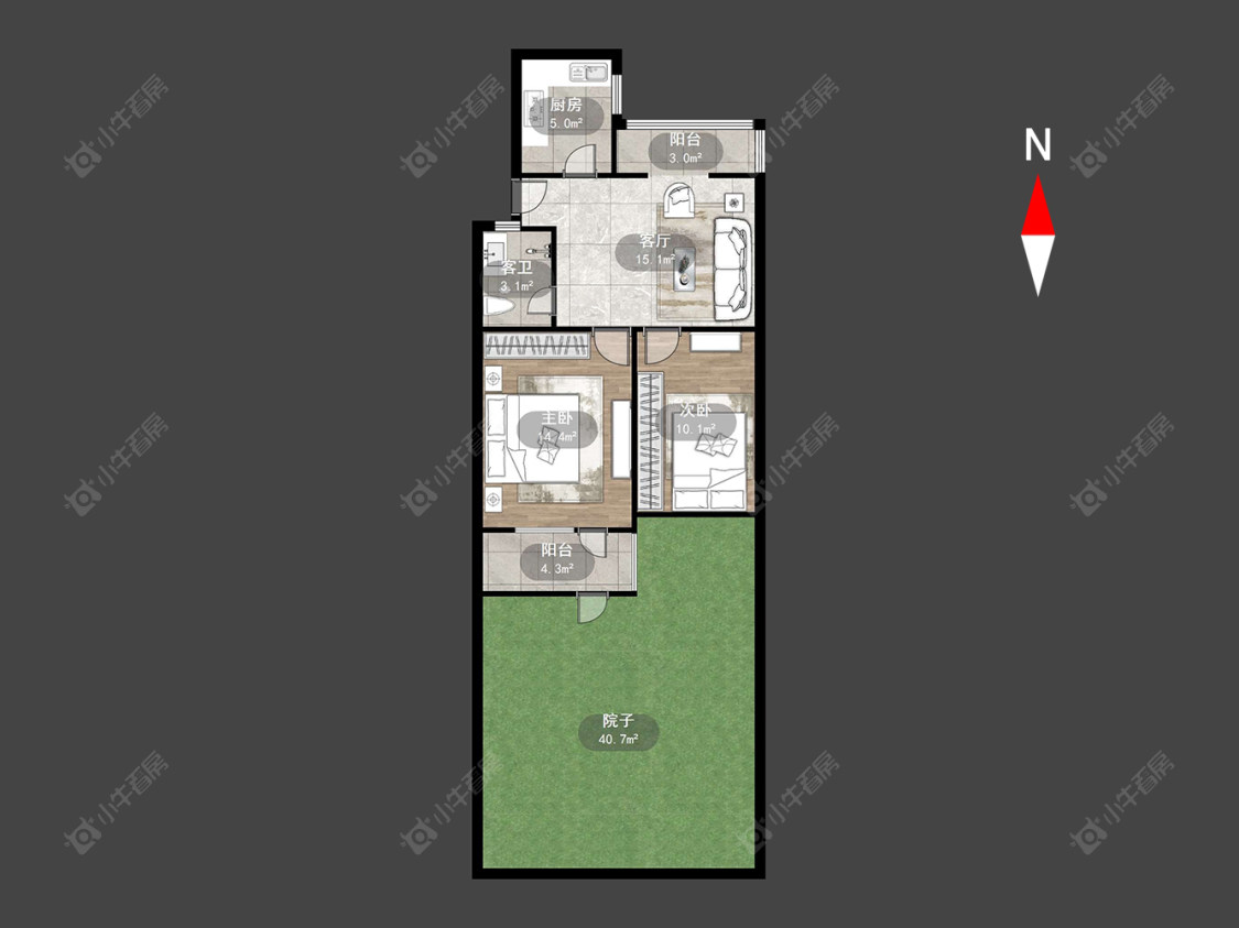 竹林新村房源户型图 常州竹林新村在售二手房源户型图_小牛看房