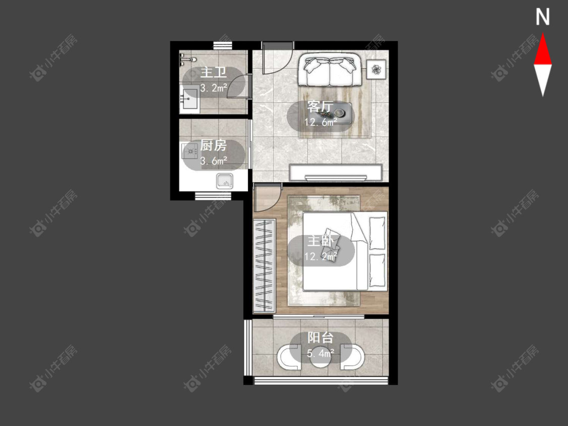常州河景花园在售二手房源户型图_小牛看房