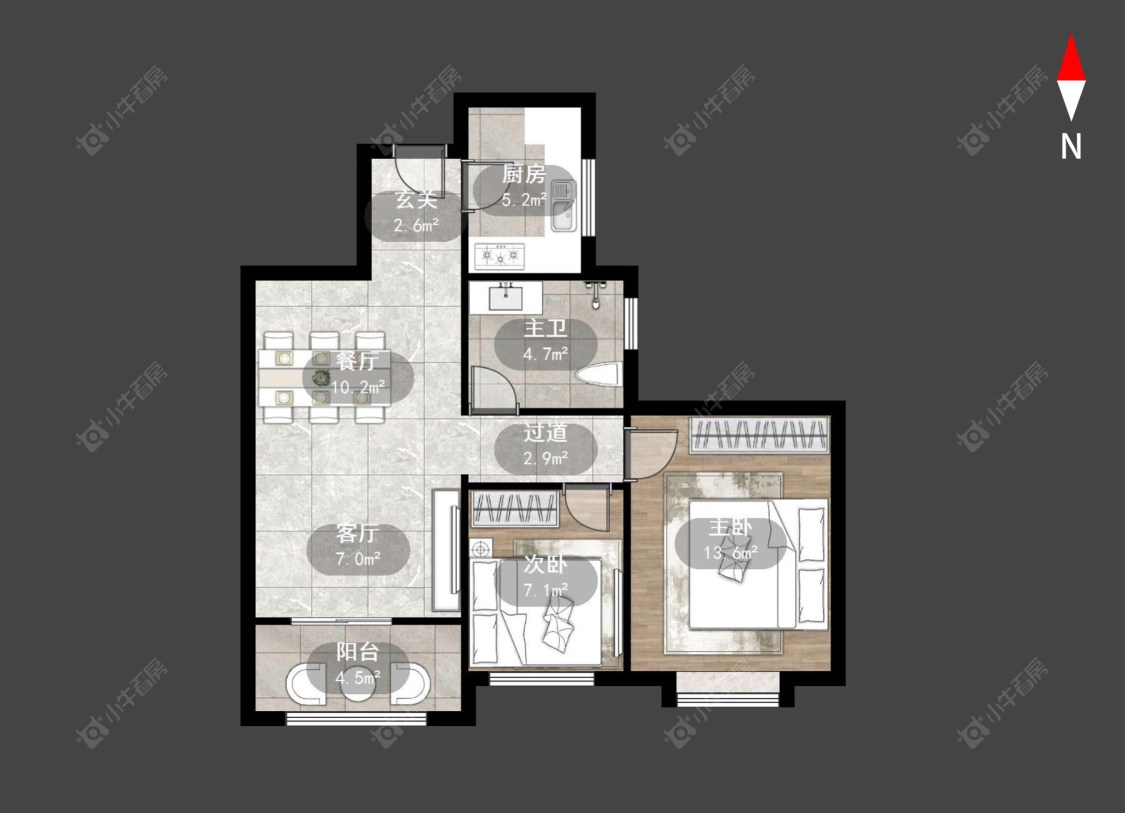 常州金秋大厦在售二手房源户型图_小牛看房