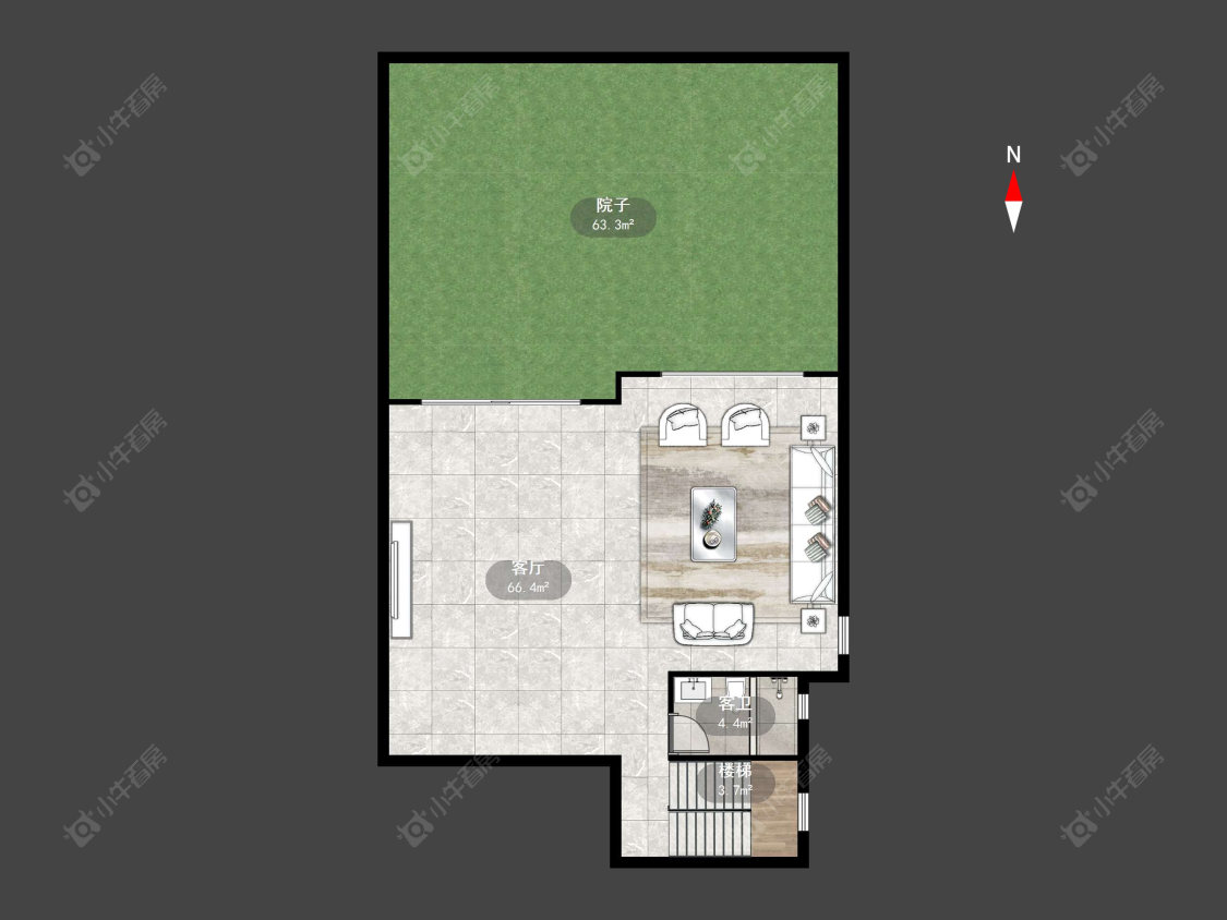 常州誉湖庄园沁园在售二手房源户型图_小牛看房