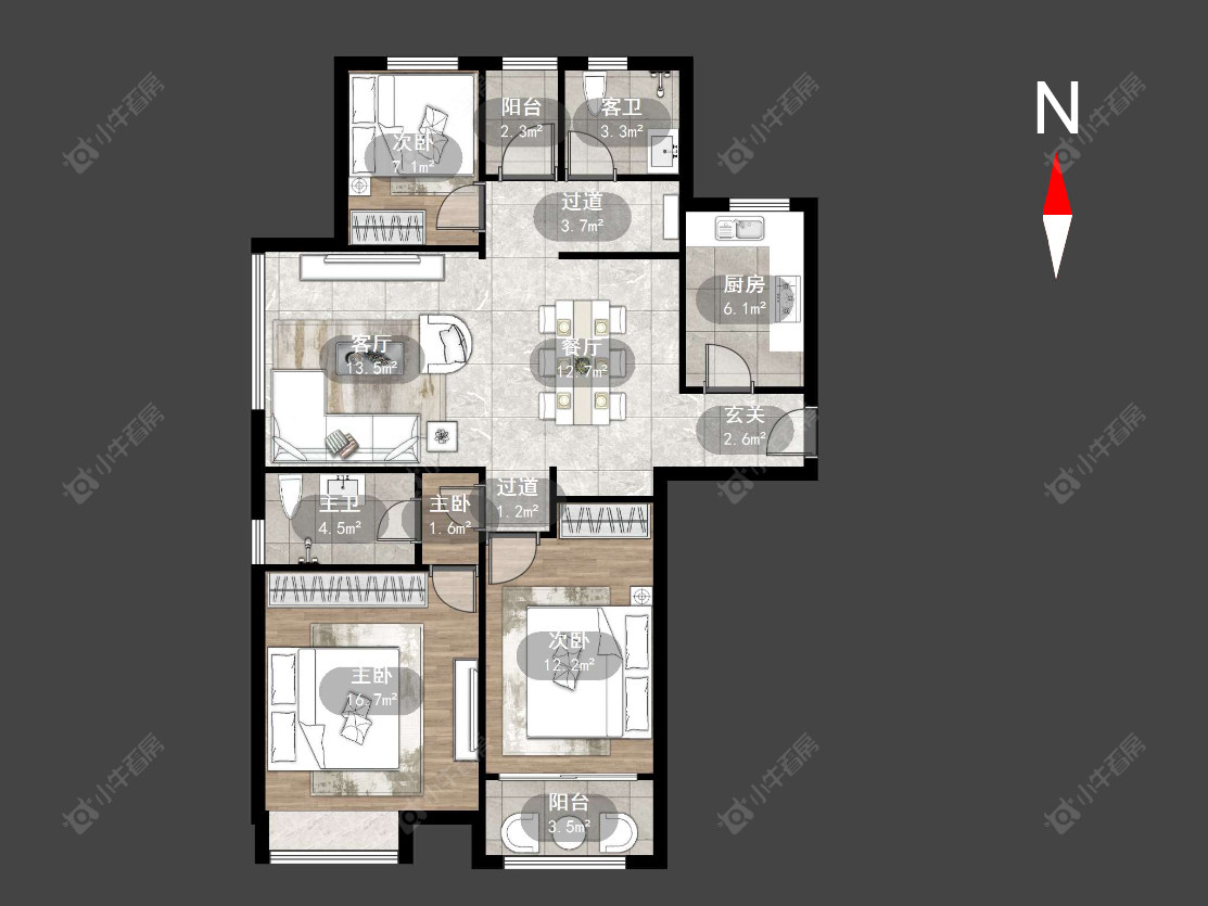 常州菱溪名居在售二手房源户型图_小牛看房