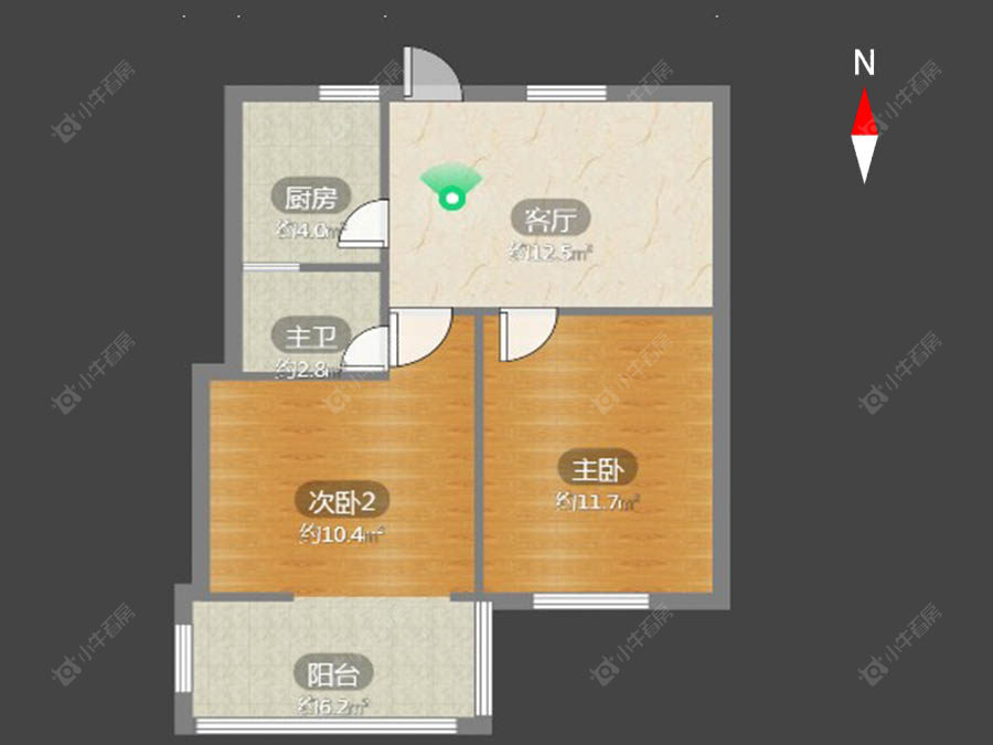 清潭清园房源户型图 常州清潭清园在售二手房源户型图_小牛看房