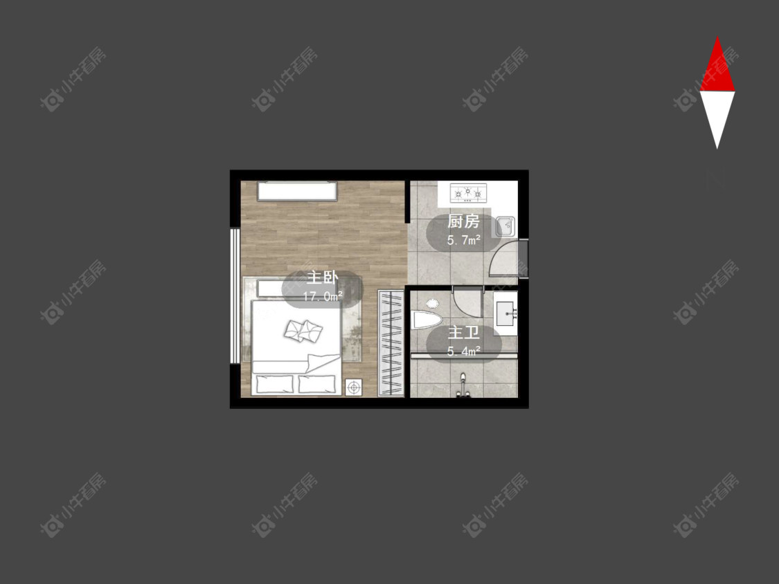 九洲新世界广场房源户型图 常州九洲新世界广场在售二手房源户型图_小牛看房