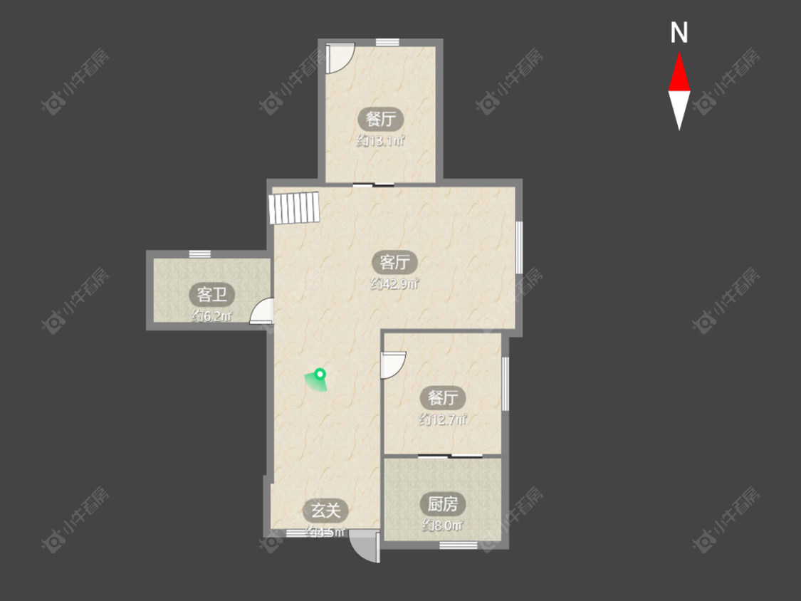 东园新村房源户型图 常州东园新村在售二手房源户型图_小牛看房