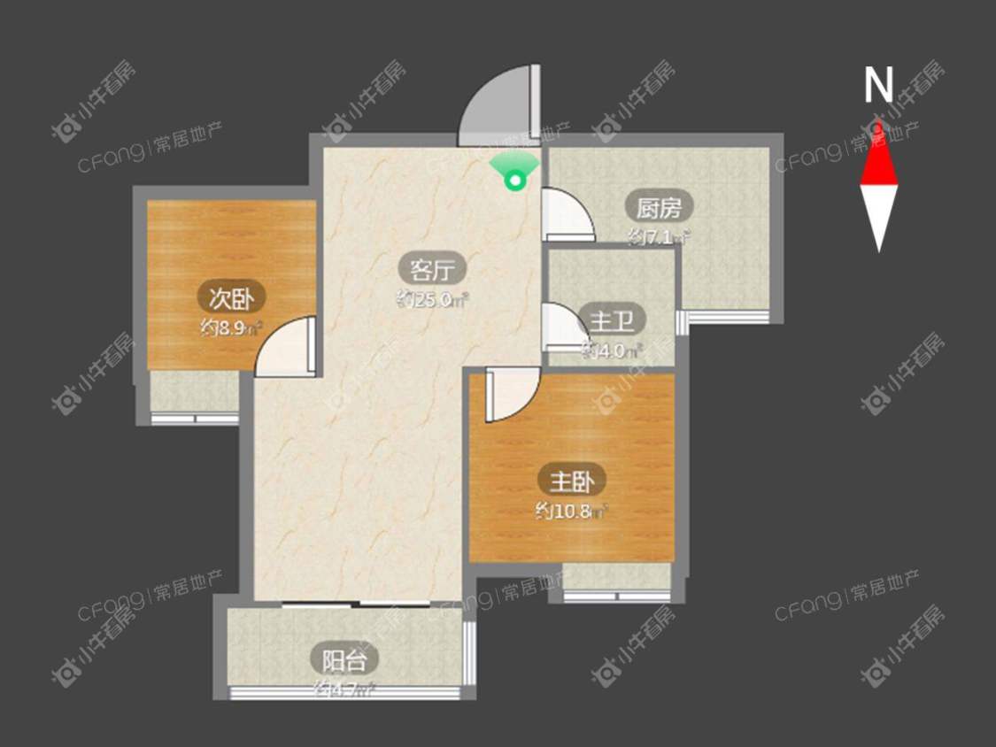 常州世茂香槟湖一期租房_世茂香槟湖一期2室2厅房源出租