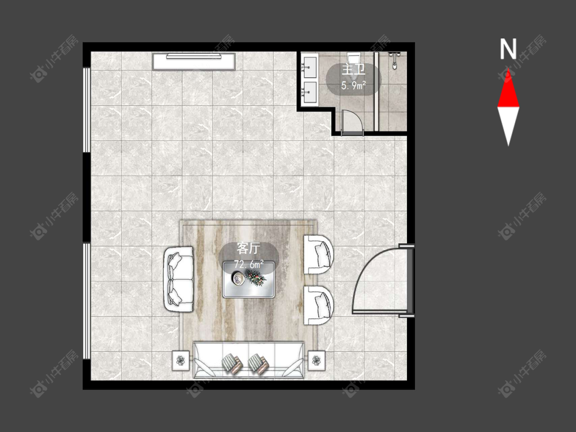 常州典雅商业广场在售二手房源户型图_小牛看房