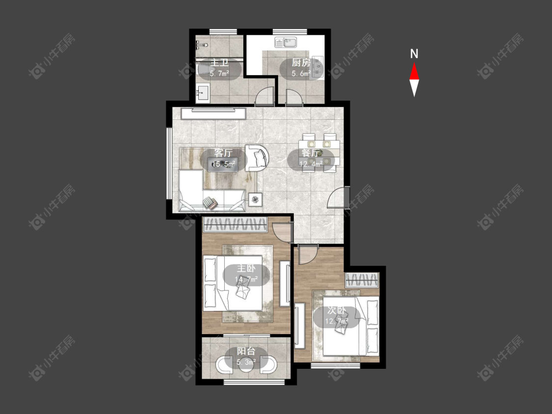 常州半岛珑庭在售二手房源户型图_小牛看房
