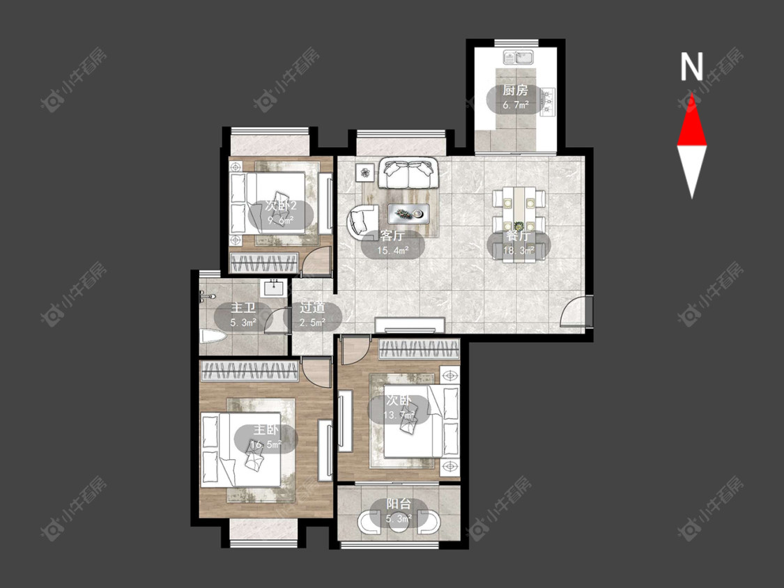 常州紫阳美地山庄在售二手房源户型图_小牛看房