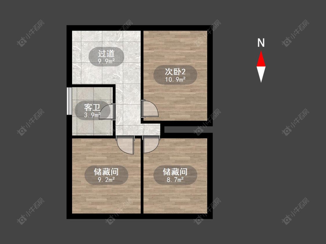 常州泰山一村在售二手房房源户型图_小牛看房