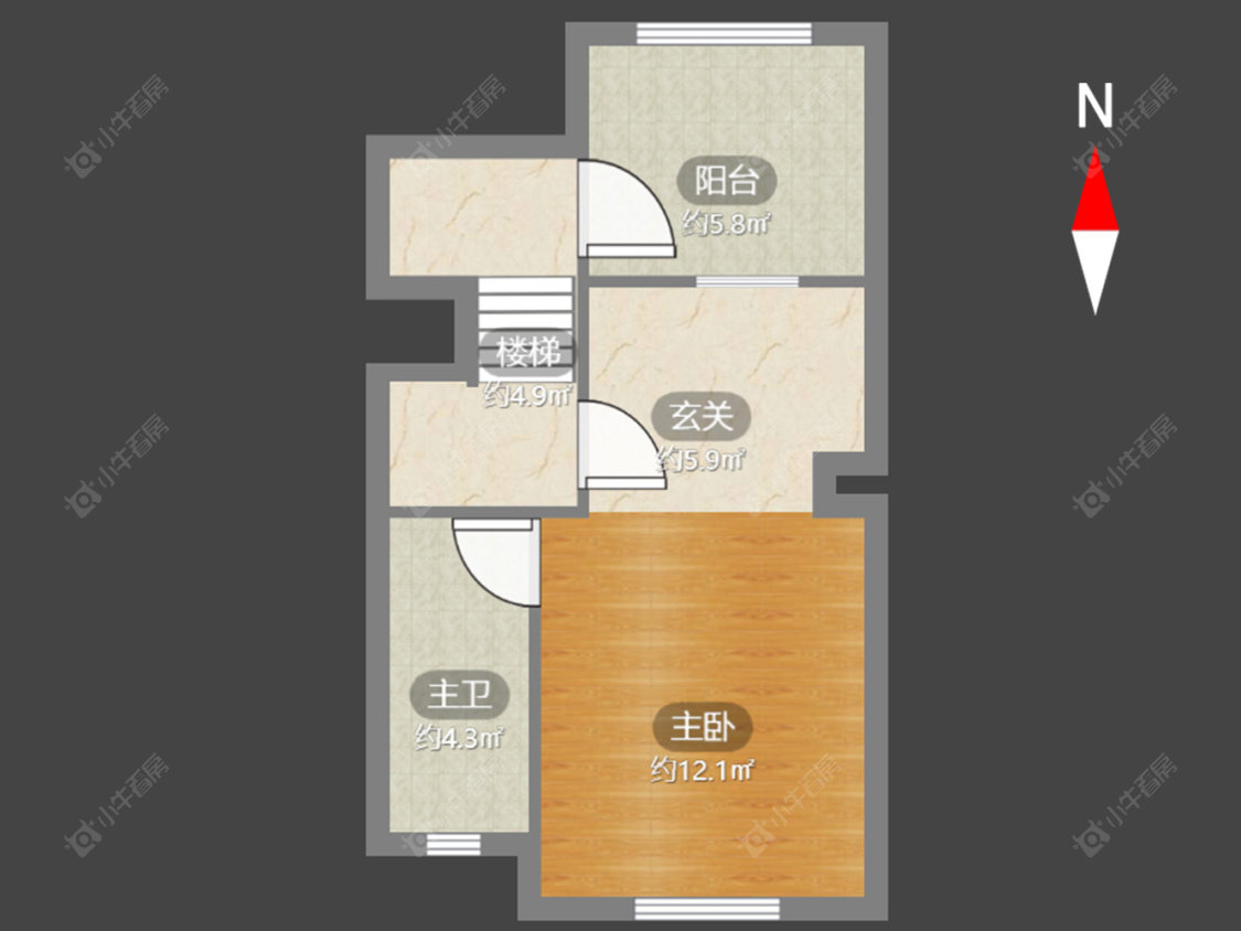 东渡海派青城房源户型图 常州东渡海派青城在售二手房源户型图_小牛看房