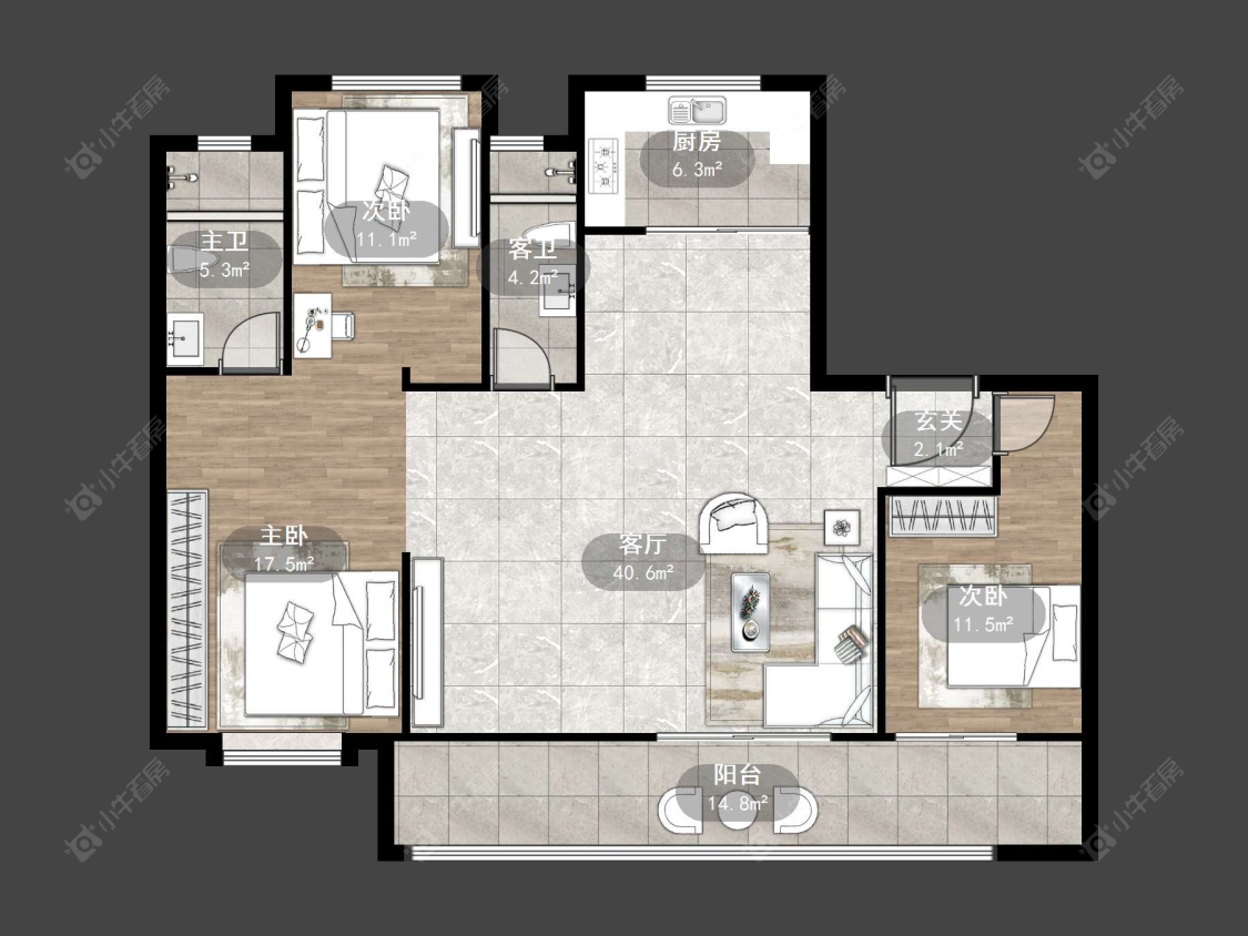 丹阳凤林府在售二手房源户型图_小牛看房