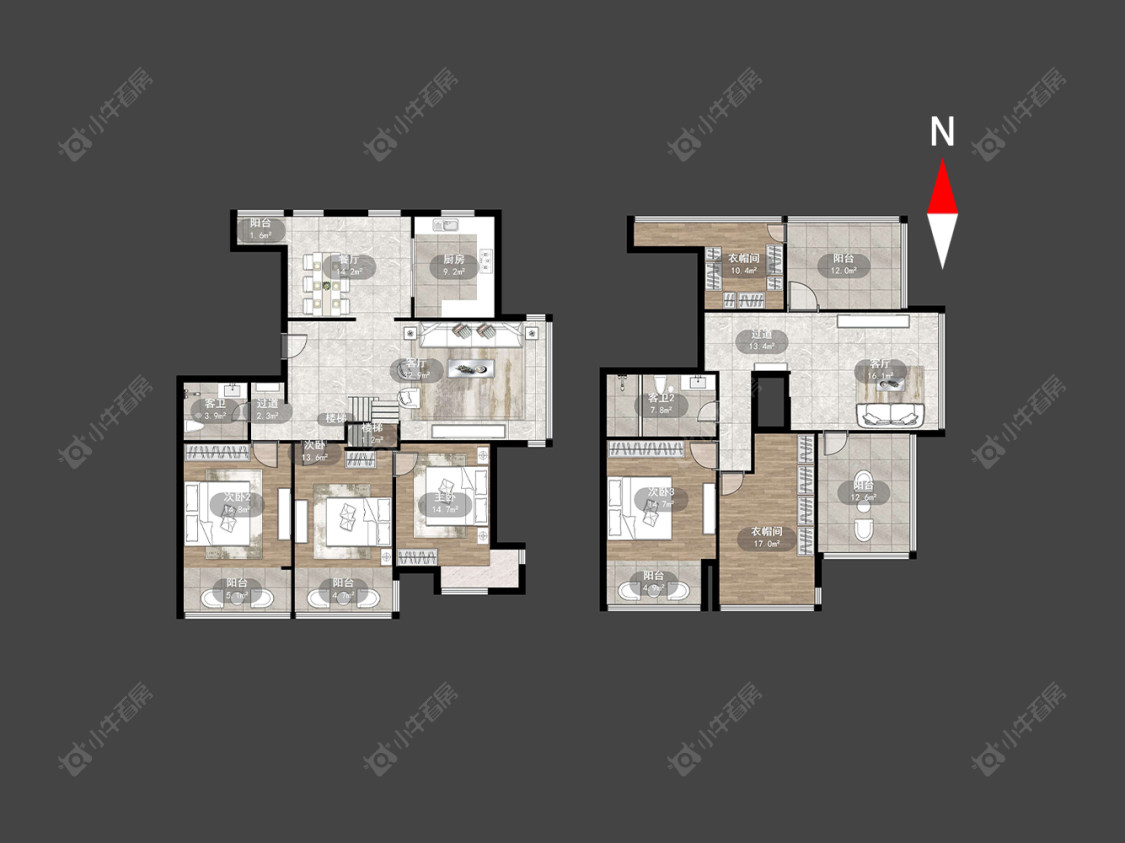 常州盛世名门在售二手房房源户型图_小牛看房